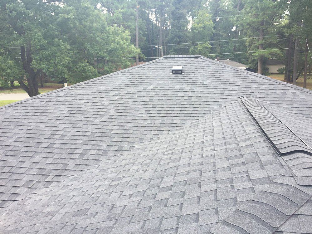 Picture of completed roof from Shield Roofing