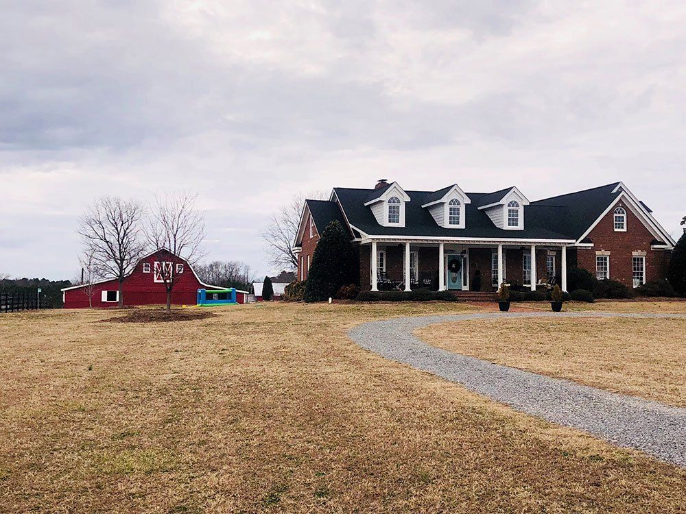 New Roof On Farm House