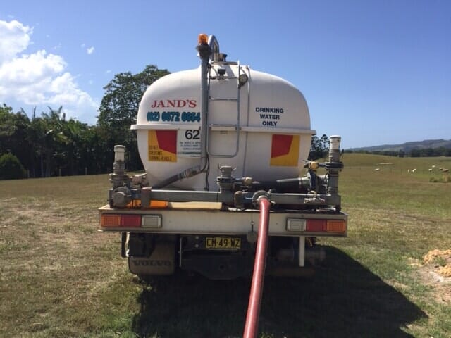 Water Truck Rear — Glass-a-Water in Murwillumbah, NSW