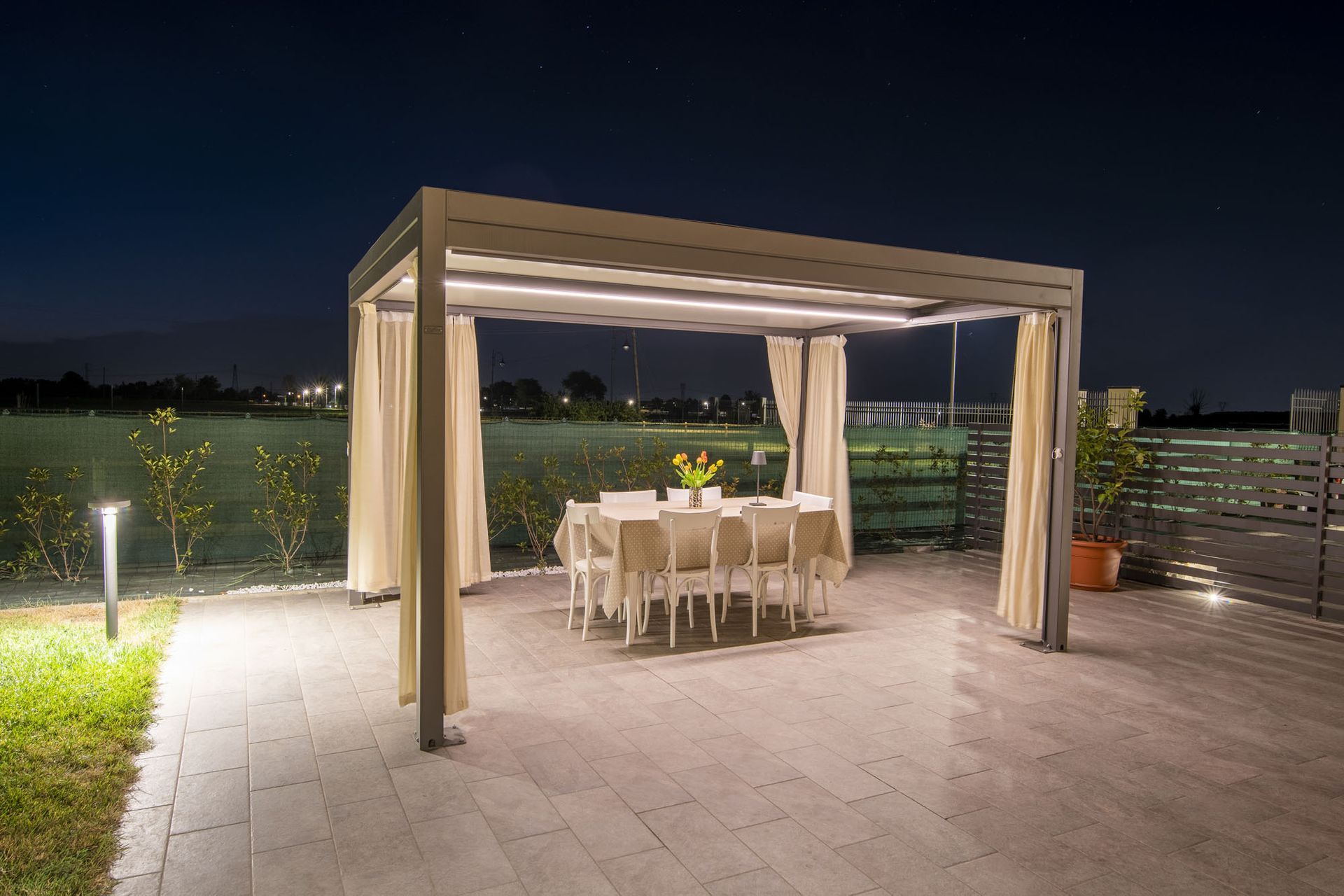 ristrutturazione giardino esterno