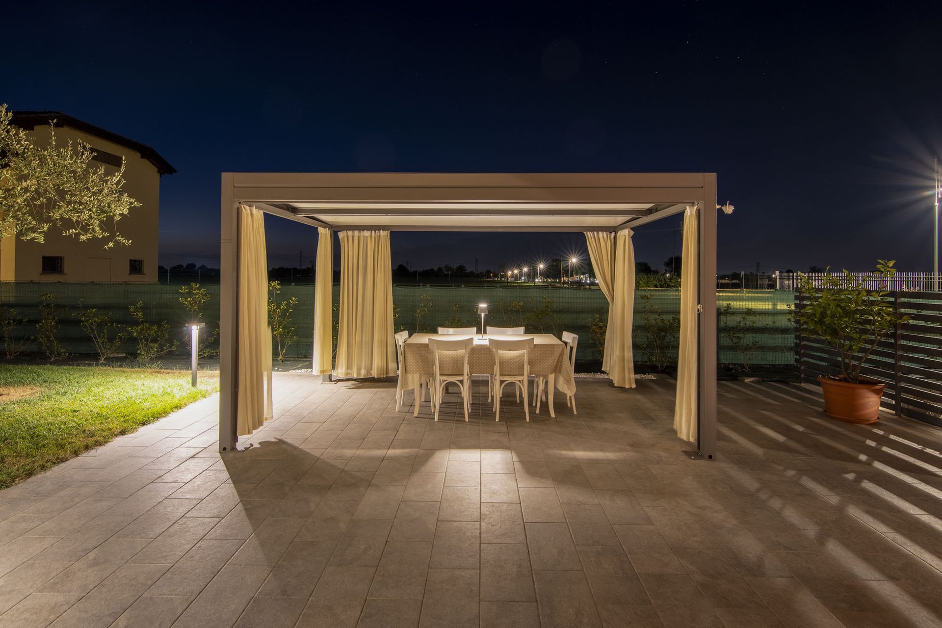 ristrutturazione giardino esterno