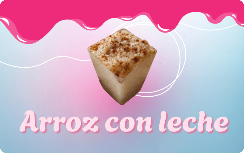 A bowl of rice with a spoon in it on a pink background.