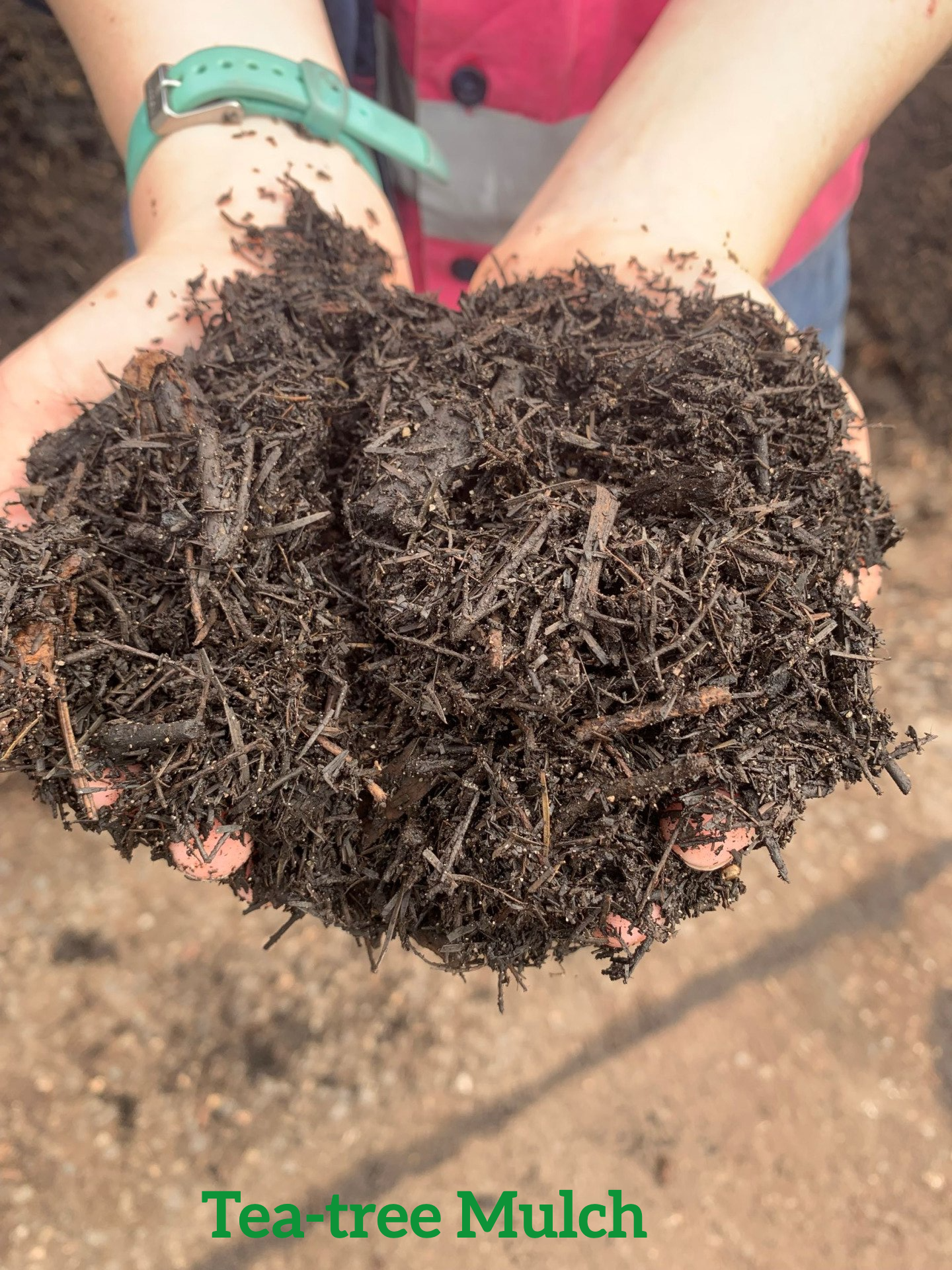 Tea Tree Mulch — Landscaping Supplies in Maclean, NSW