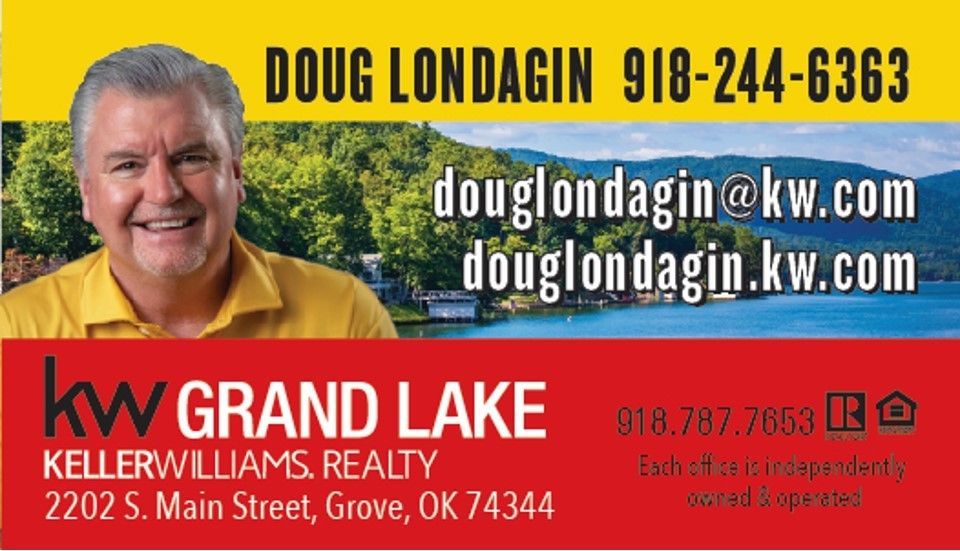 A business card for keller williams realty grand lake