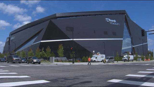 Exterior of Stadium — Minneapolis, MN — MRJ Security LLC
