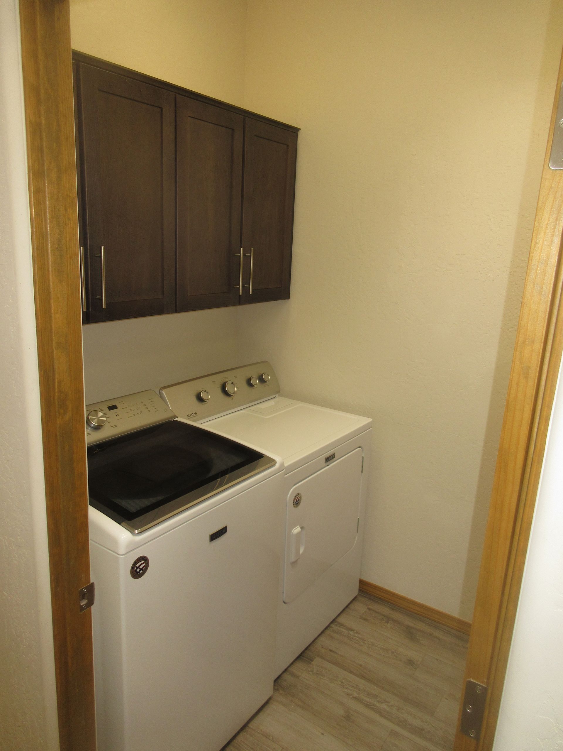 Inside view of the laundry of a rental property in Placitas, NM with Advantage Pointe Properties that is 3BDR/2BA/3CG