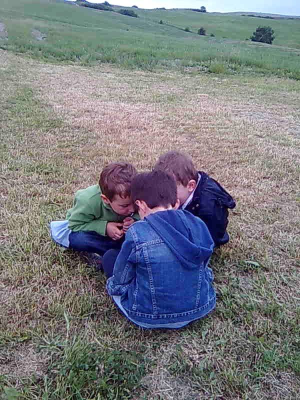 Bambini in visita guidata