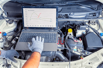 Diagnostic Car Computer — Bro Muffler & Auto Repair in Huntington Beach, CA