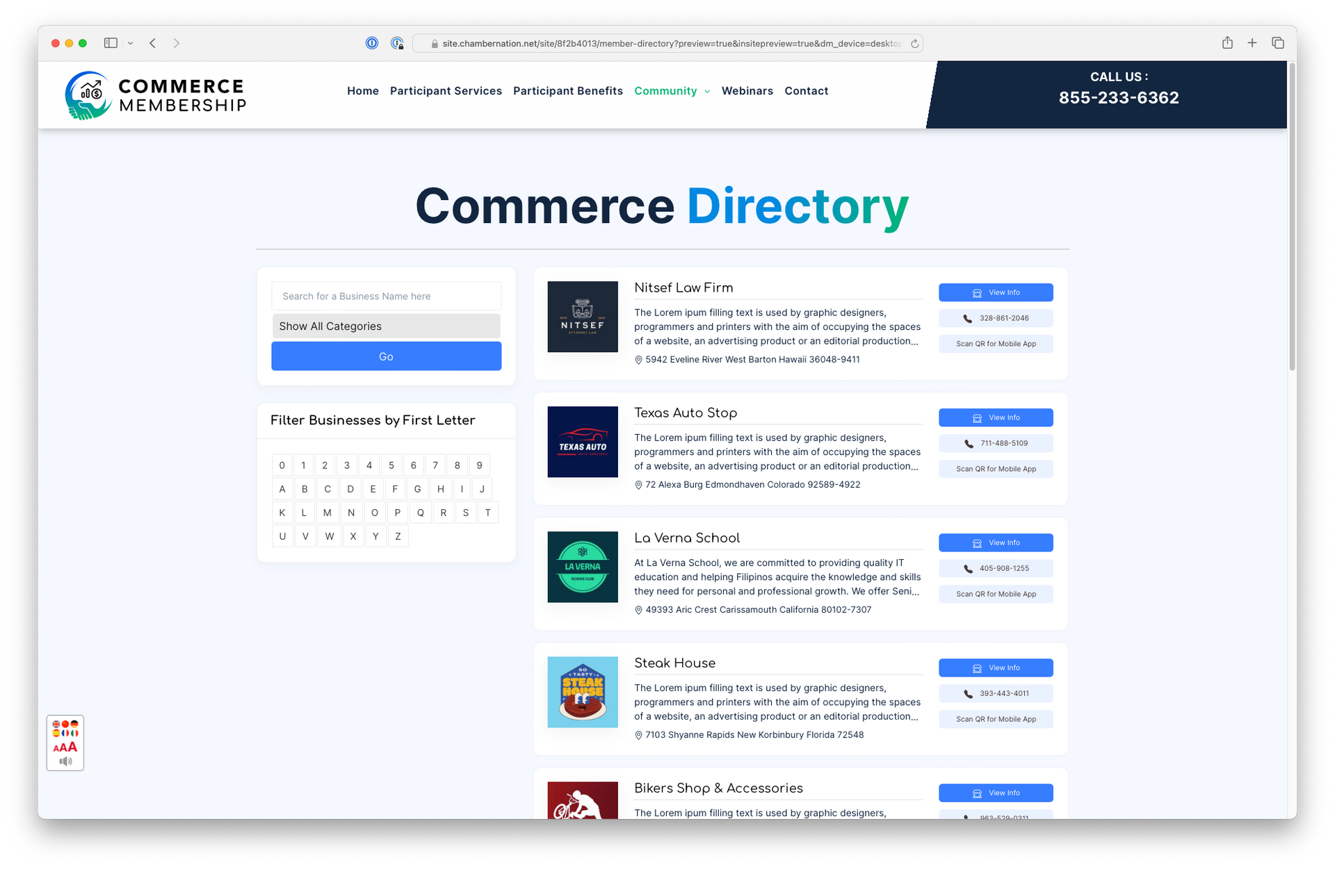 Commerce Directory 