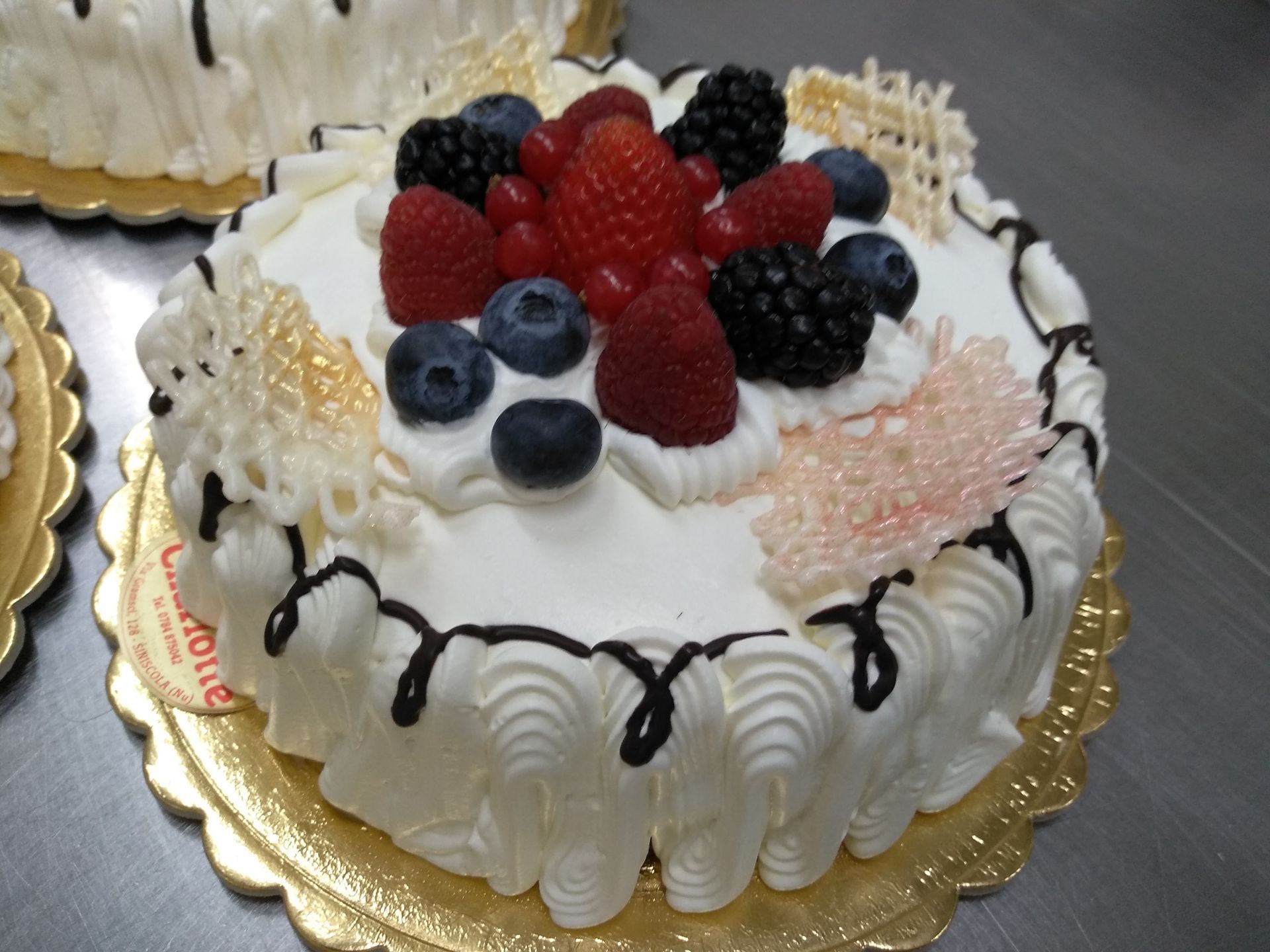Decorazioni per torte a forma di ghirlanda
