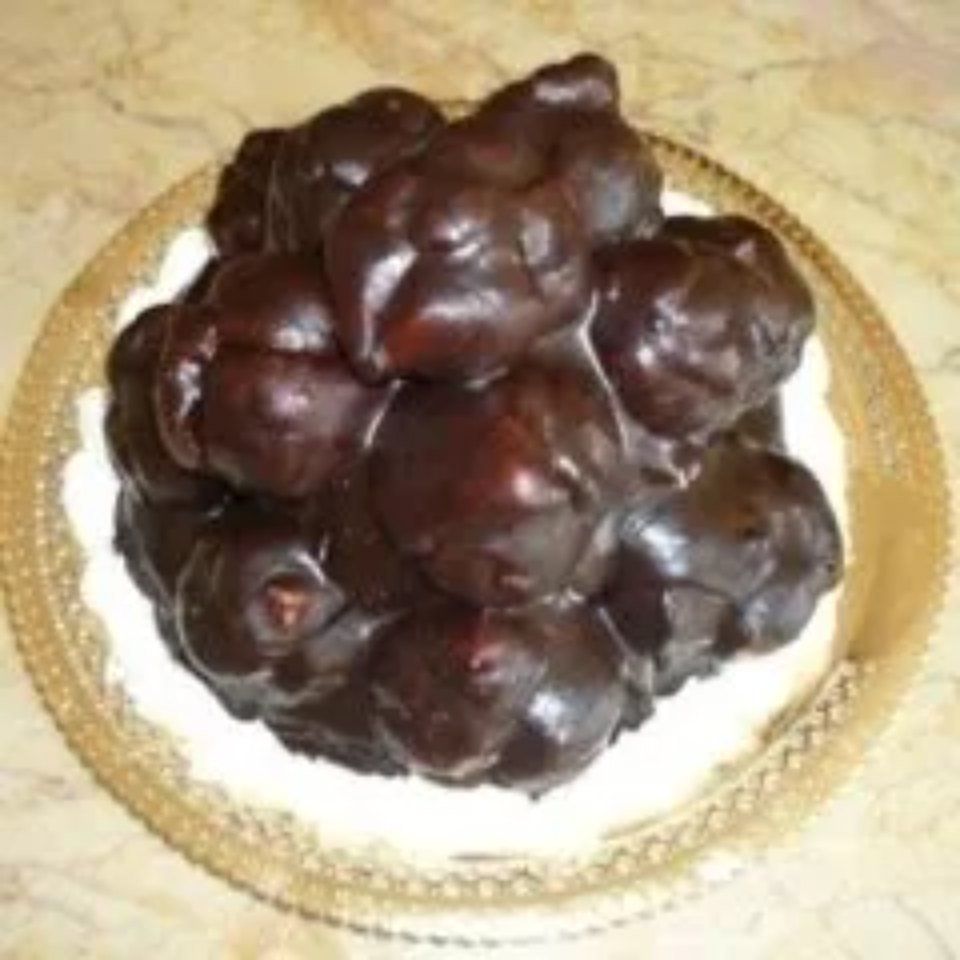 bignè al cioccolato