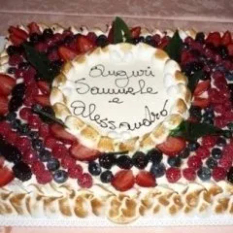 torta compleanno con panna