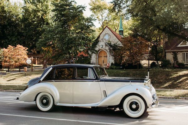 classic car rentals for weddings KC