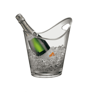 Secchiello champagne Agnelli