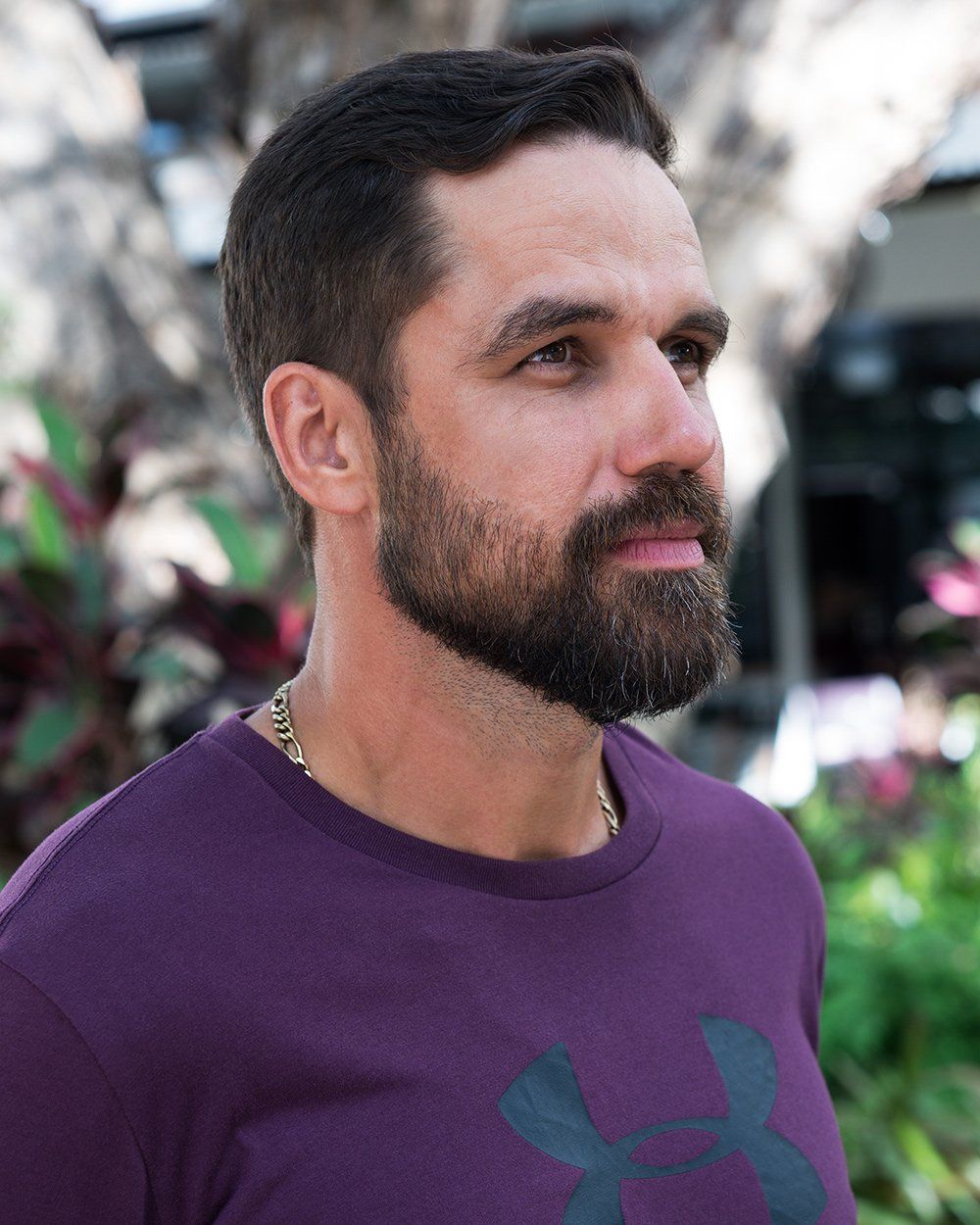 Middle Aged Man with Stylish Haircut and Beard — HD Hair Studio in Darwin City, NT