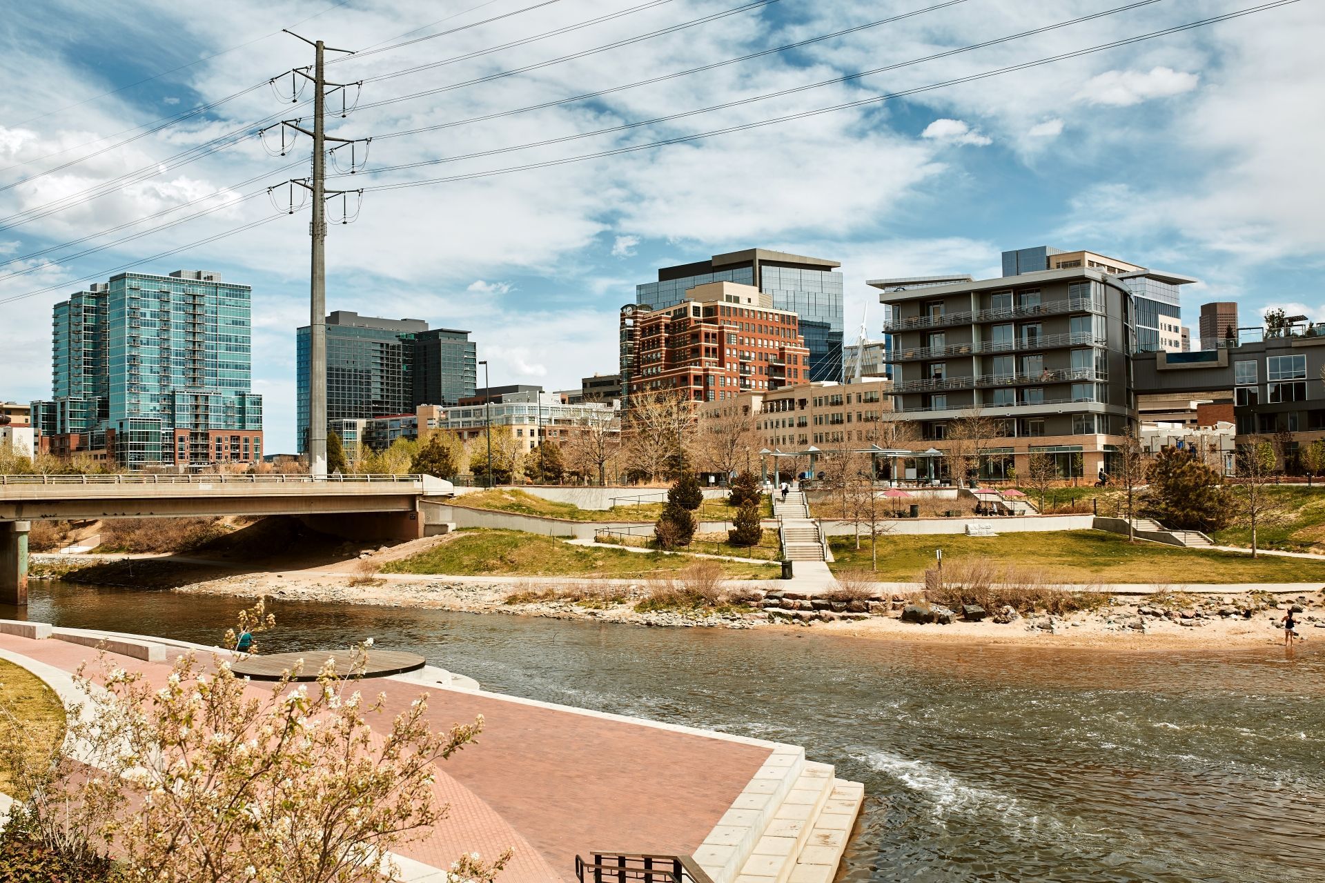 exterior image of river and city skyline