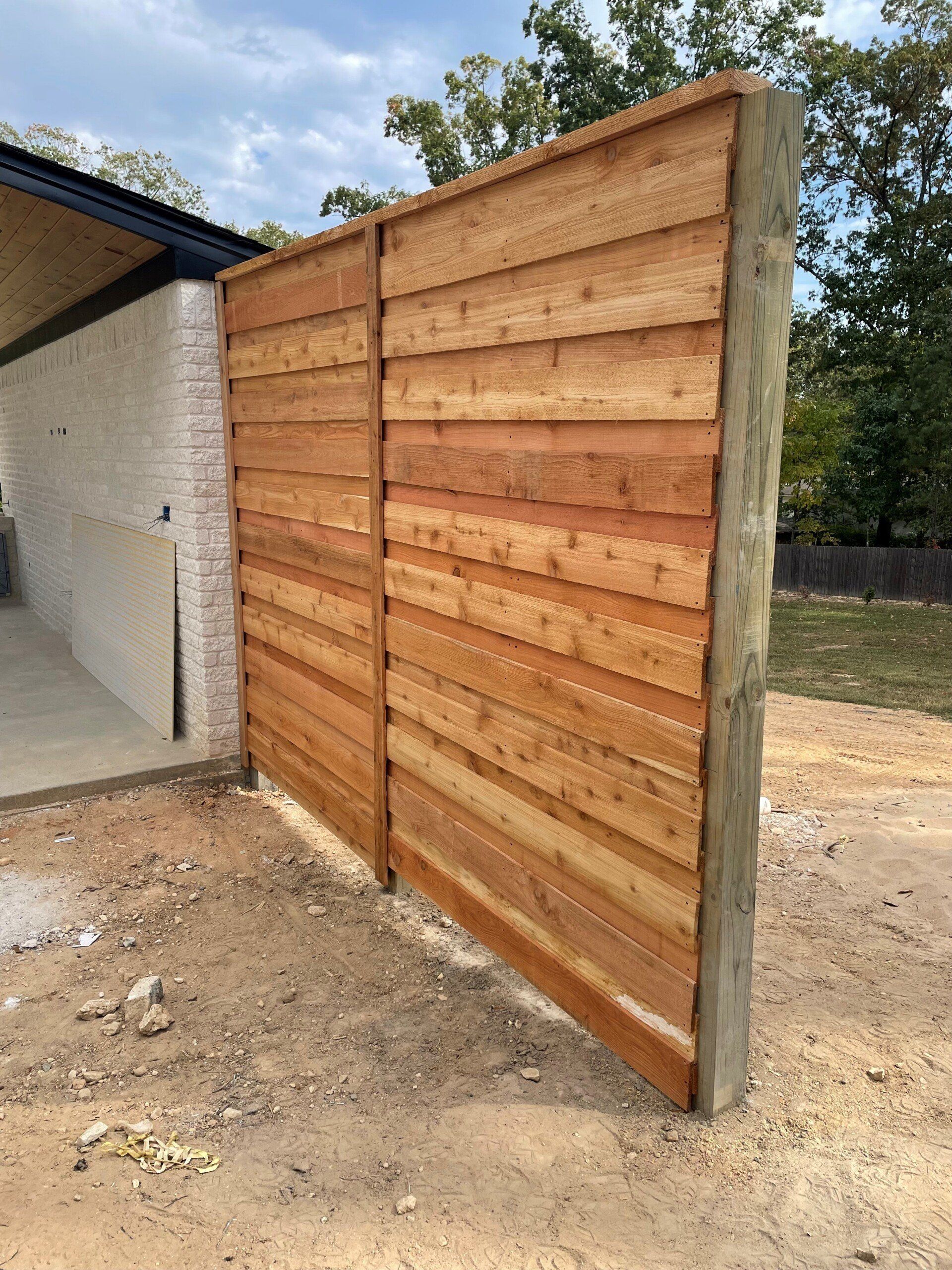 Big Wooden Fence — Benton, AR — McDonald Fence Inc.