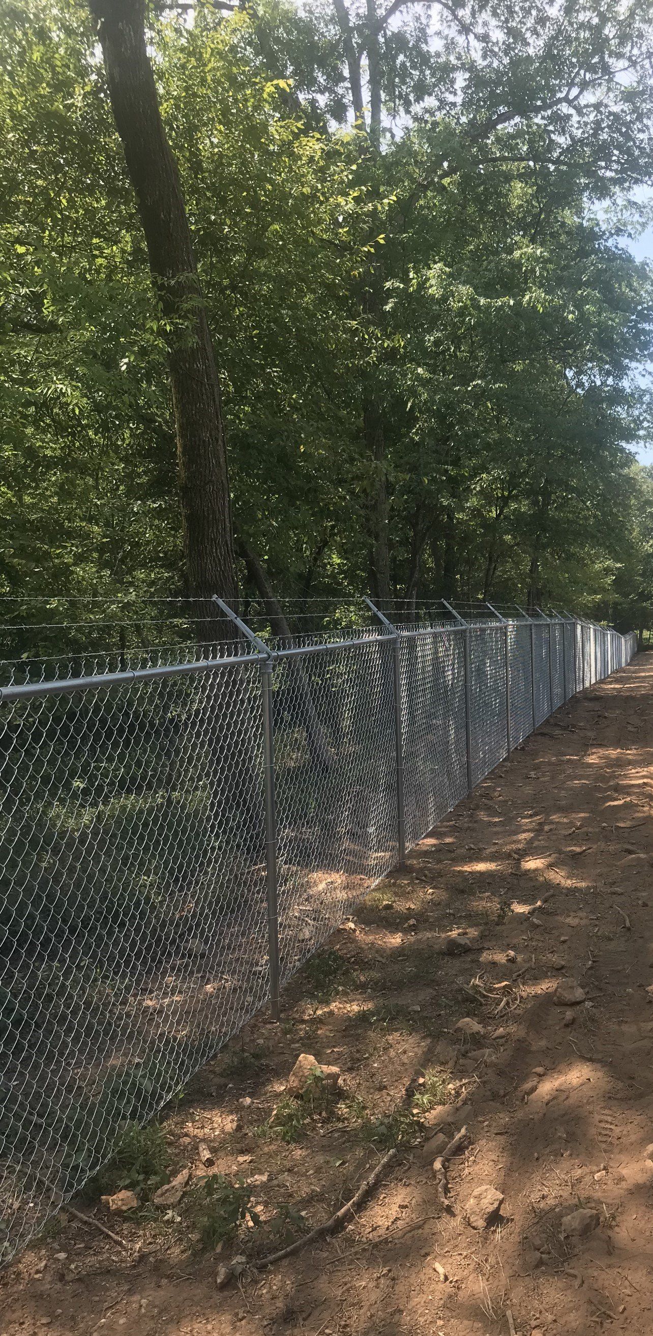 Chain Link Fence Installed — Benton, AR — McDonald Fence Inc.