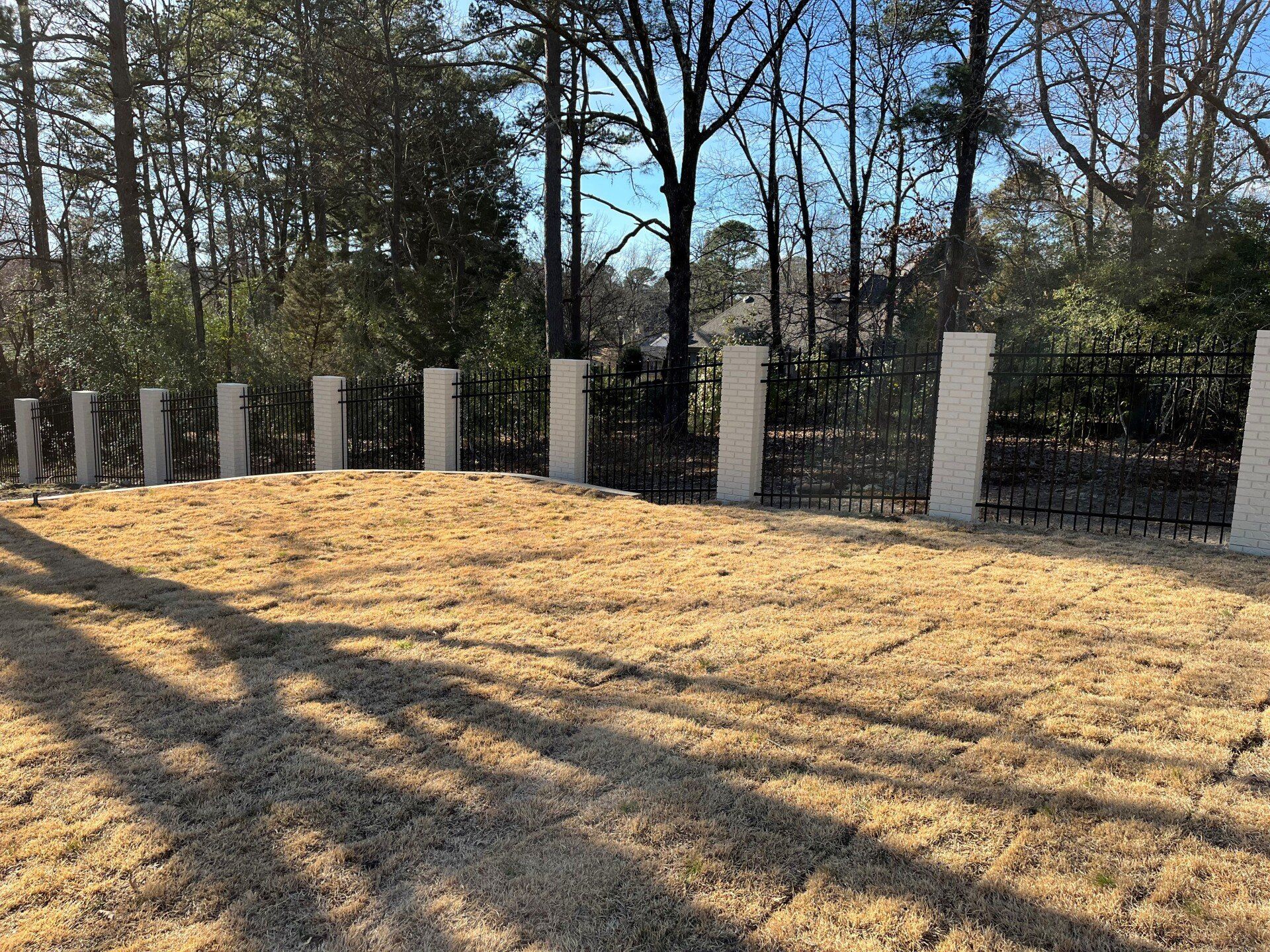 Newly Installed Fence — Benton, AR — McDonald Fence Inc.