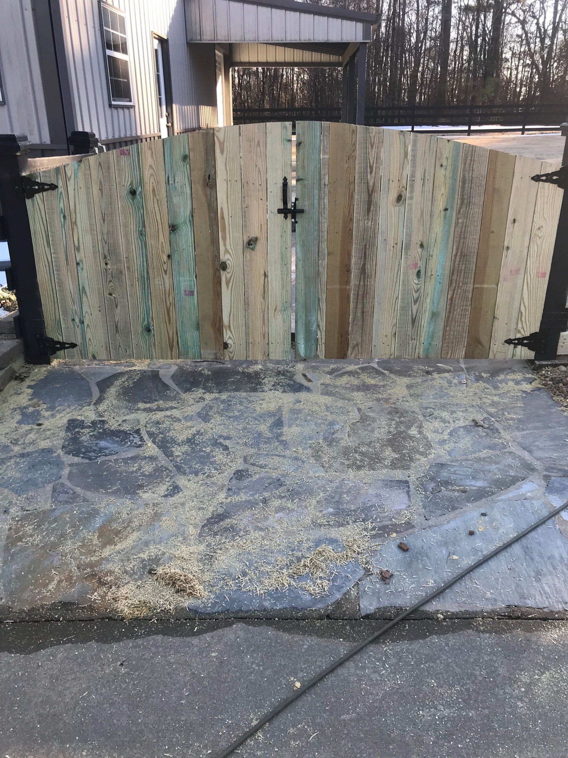 Wooden Fence Gate — Benton, AR — McDonald Fence Inc.