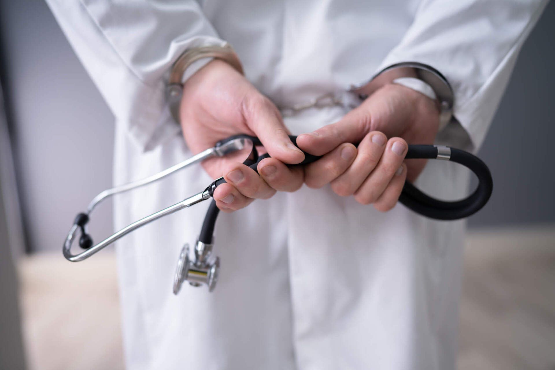 Doctor Hands In Handcuffs — Metairie, LA — Clement Donelon, Attorney At Law