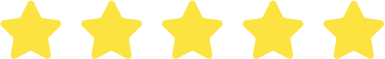 A row of yellow arrows on a white background.