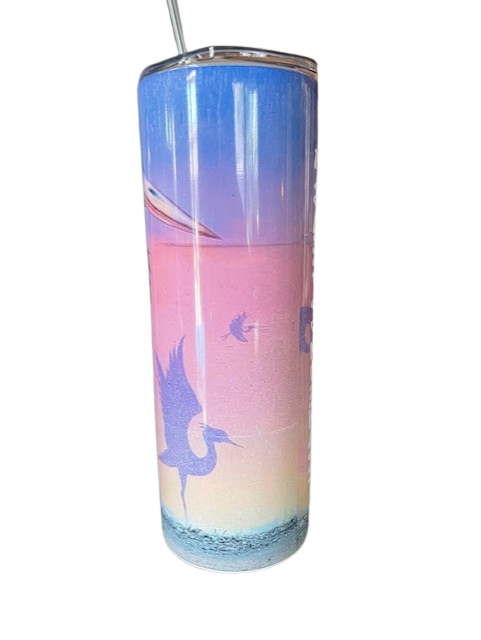 Martinez, Ca - Blue Heron Tumbler
