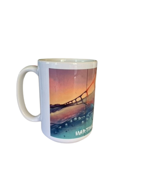 Martinez, Ca bridge mug