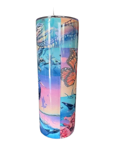 Martinez, Ca Mural Collage Tumbler