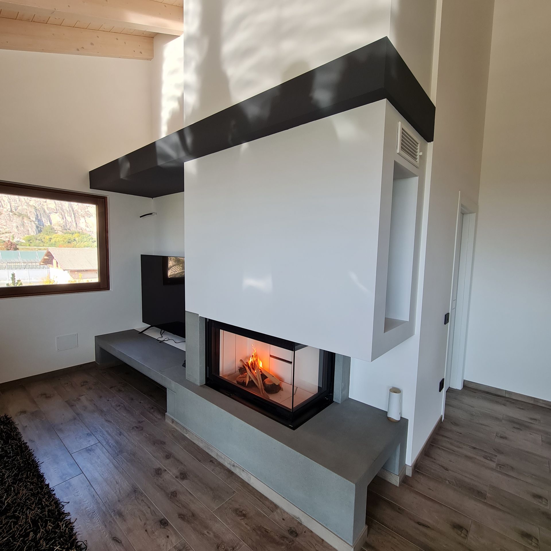 caminetti moderni