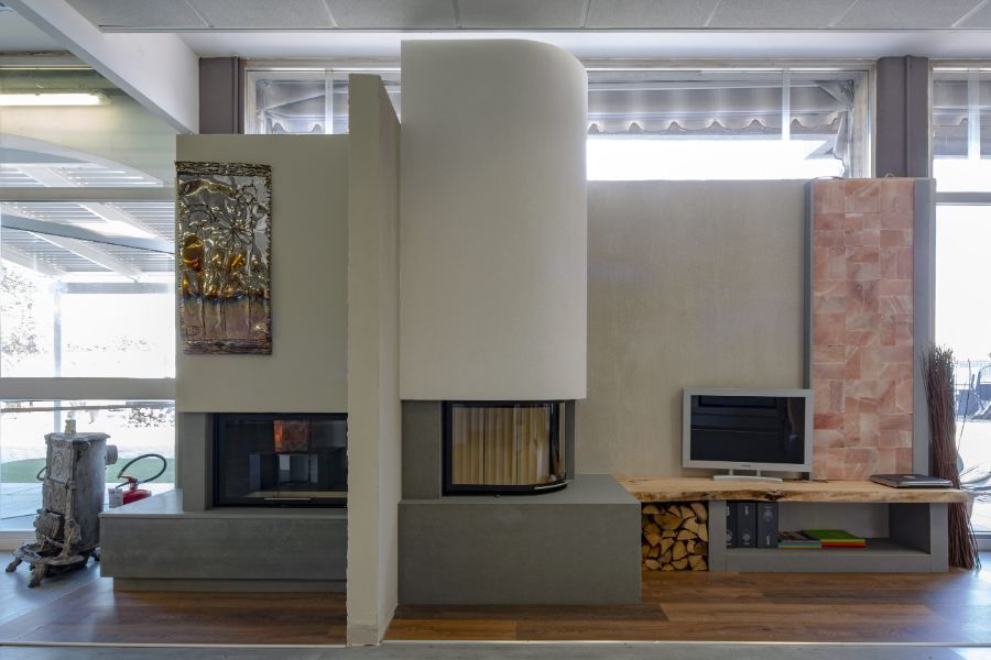 Showroom di caminetti
