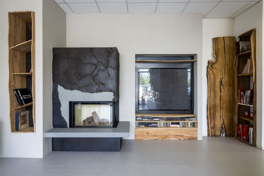 Caminetti dal design moderno e funzionale