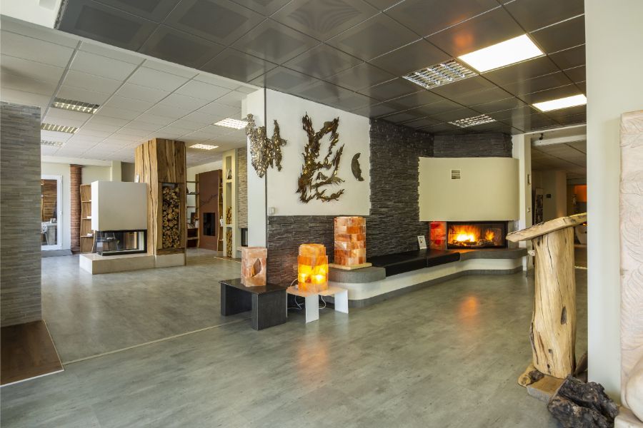 Camini dal design moderno