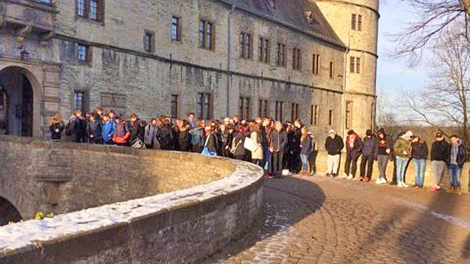 Ausflug des Abschlussjahrgangs auf die Wewelsburg