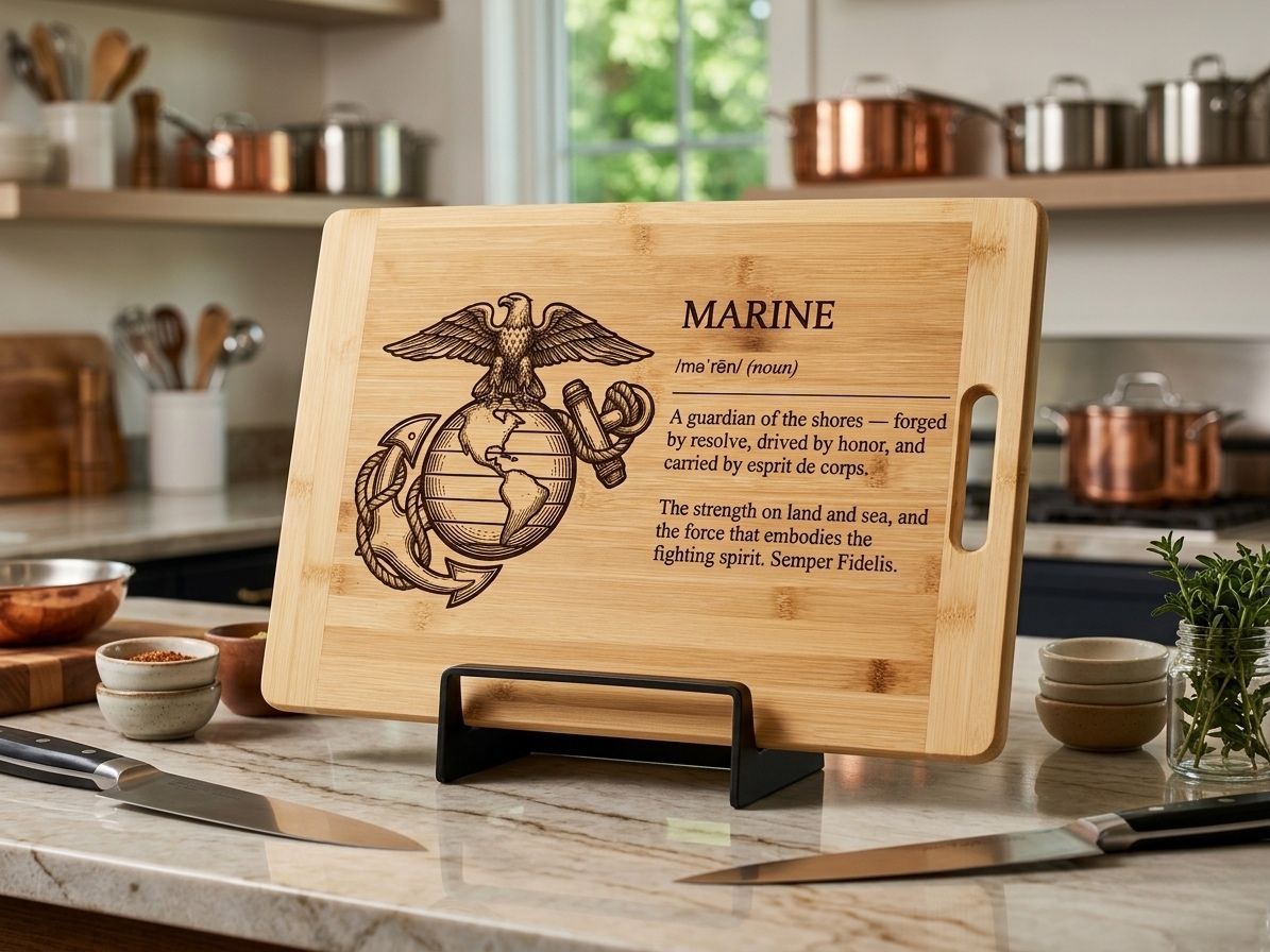 Custom Military Cutting Board