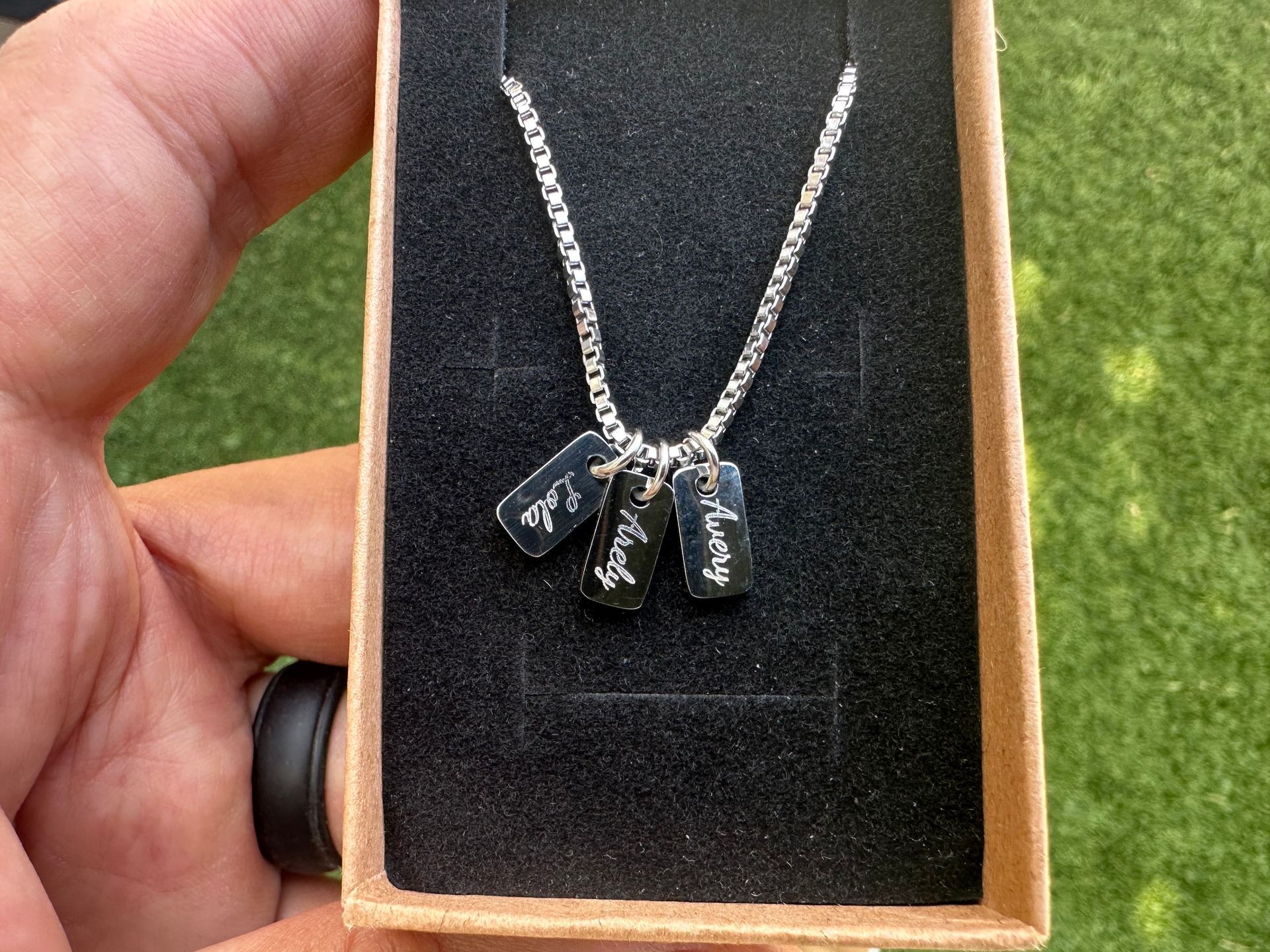 Mother’s Day Mini Tag Necklace