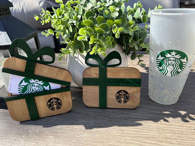 Handcrafted Custom Wood Gift Card Holder Handcrafted Custom Wood Gift Card Holder