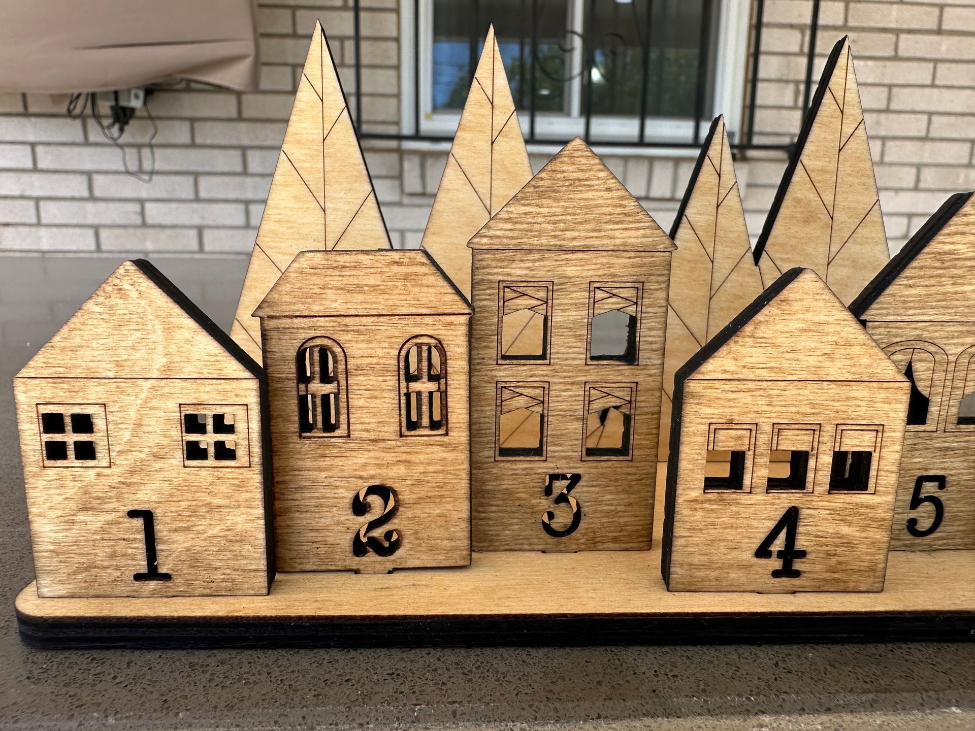 Village Advent Calendar