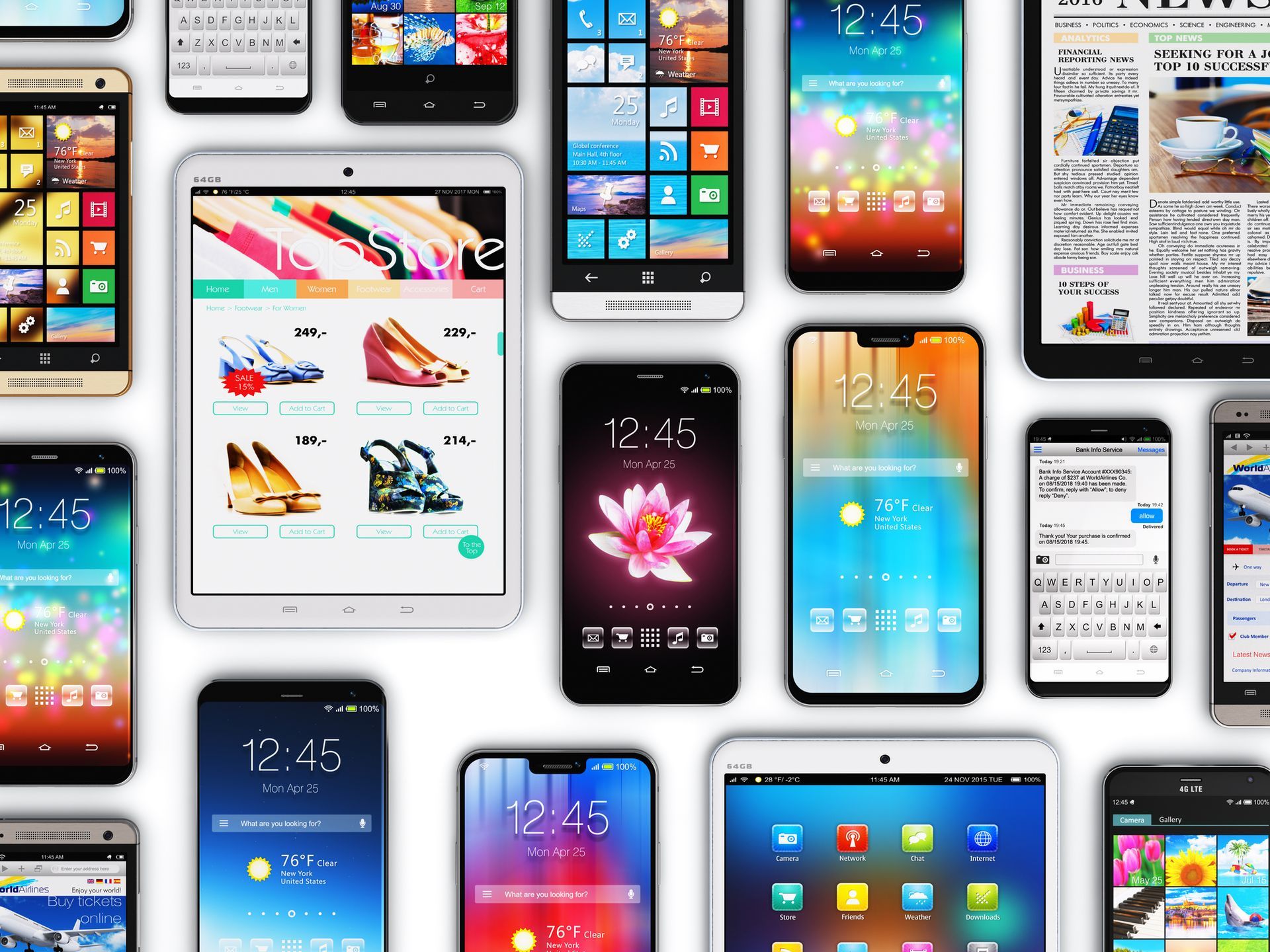 smartphone e tablet