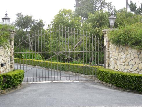 Wrought Iron Driveway — Aromas, CA — Central California Ornamental Iron