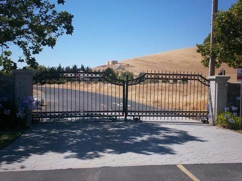 Customized Driveway Gate — Aromas, CA — Central California Ornamental Iron