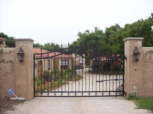 Metal Wrought Iron Fence Panels — Aromas, CA — Central California Ornamental Iron