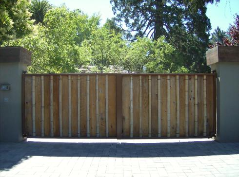 Corrugated Fencing Gate — Aromas, CA — Central California Ornamental Iron