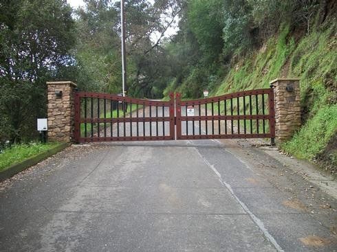 Synthetic Wood Fences Gate — Aromas, CA — Central California Ornamental Iron