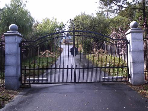 Customized Auto Sliding Gate — Aromas, CA — Central California Ornamental Iron