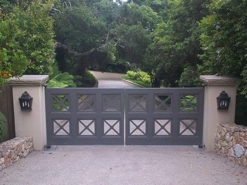 Custom Entrance Gate — Aromas, CA — Central California Ornamental Iron
