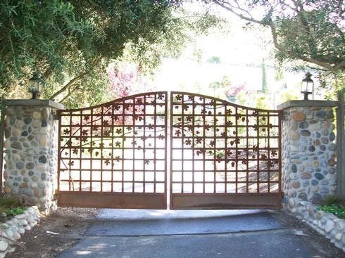 Custom Style Gates — Aromas, CA — Central California Ornamental Iron