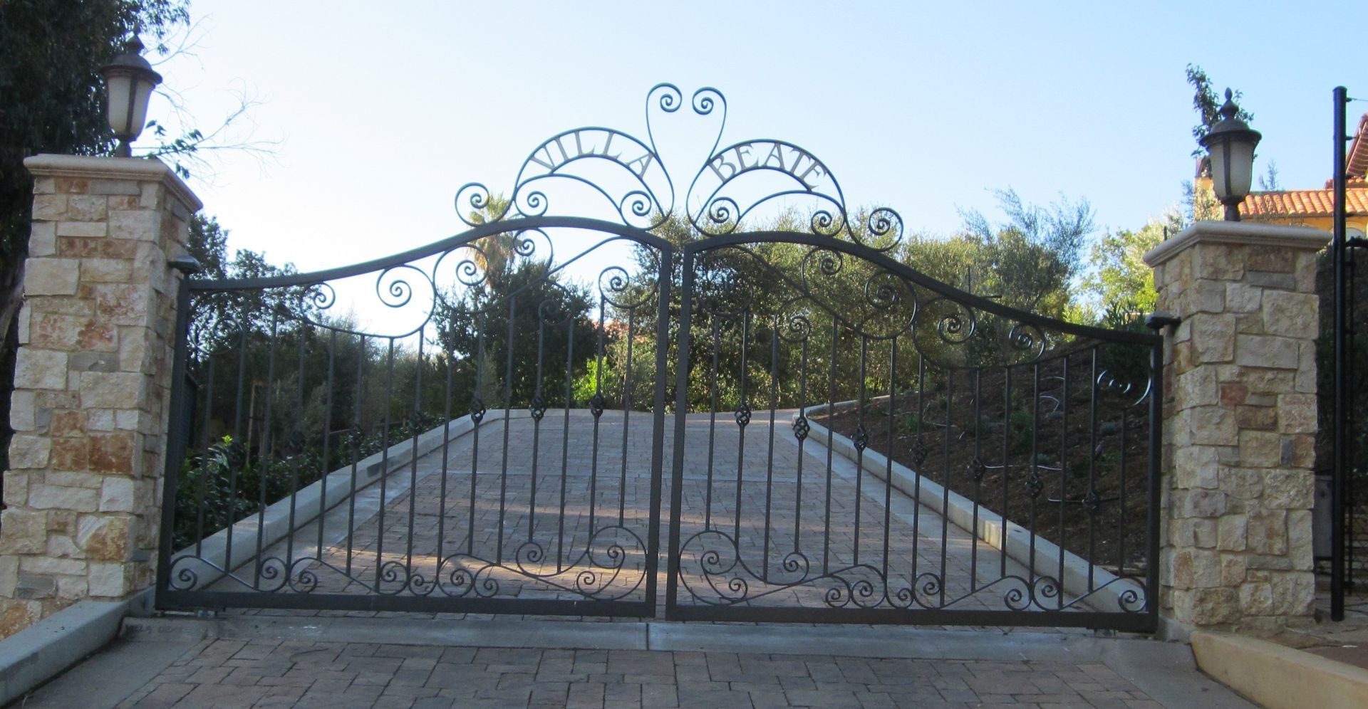 Ornamental Iron Gate — Aromas, CA — Central California Ornamental Iron Ornamental Iron Gate — Aromas, CA — Central California Ornamental Iron