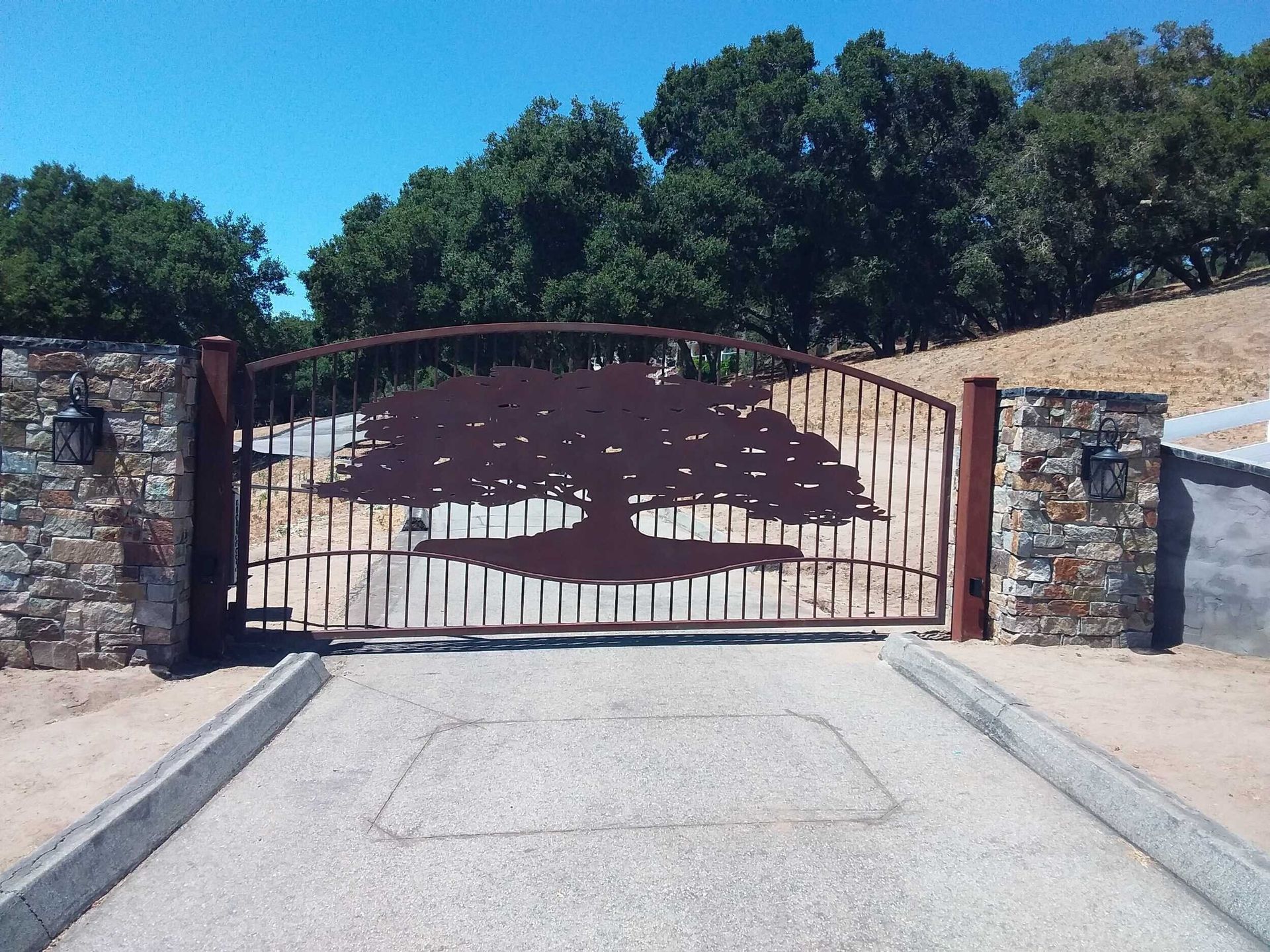 Gate - Aroma, CA - Central California Ornamental Iron