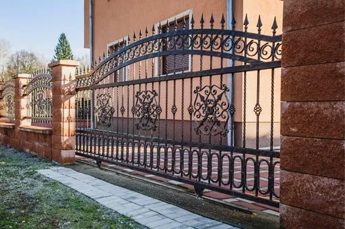 Driveway Entrance — Aromas, CA — Central California Ornamental Iron